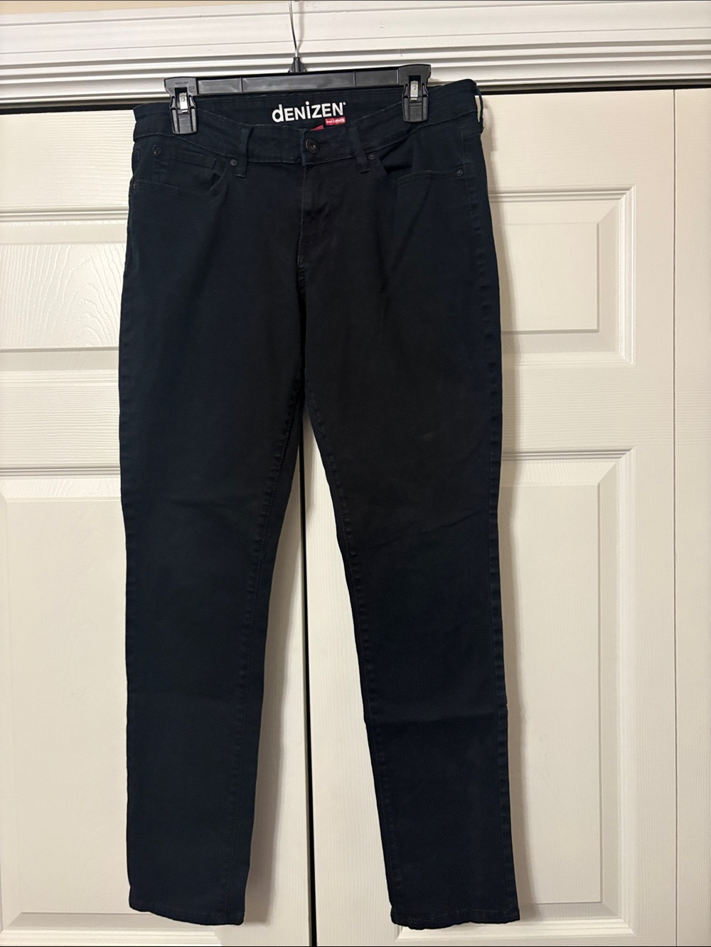 Denizen from Levi's Women's Black Skinny Jeans - High Rise Stretch